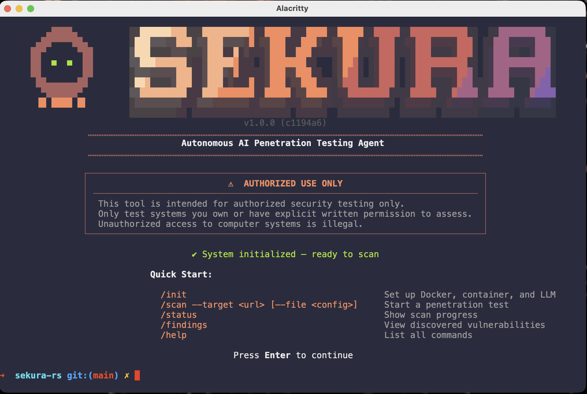 Sekura Pentest: Autonomous AI Penetration Testing Agent | Sekura.ai